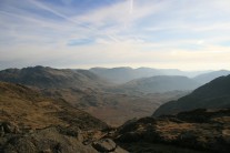 Looking South from Scafell & Broadstand