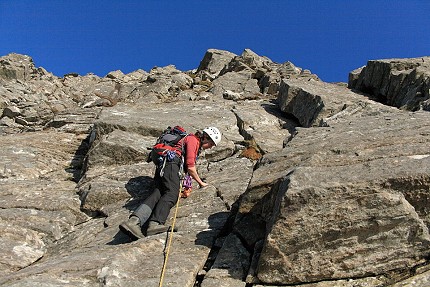 A tricky bit on Brown's Ridge  © Dan Bailey