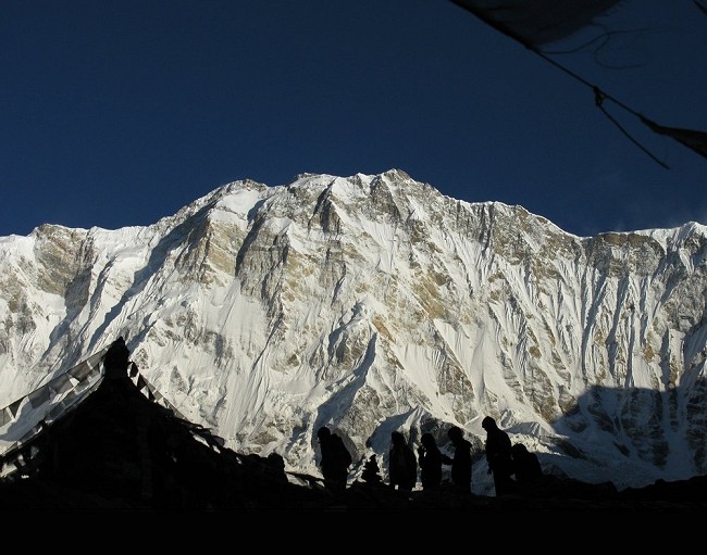 The Massive South Face of Annapurna © topout8848m  © topout8848m