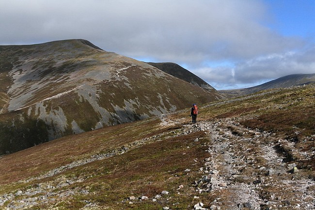 Paths on Beinn a' Ghlo - already suffering in the climate we've got  © Dan Bailey