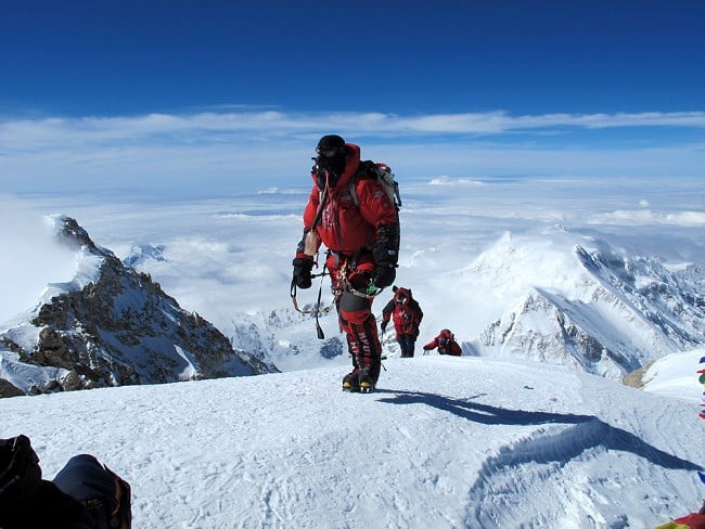Summit of Kangchenjunga  © Topper Harley