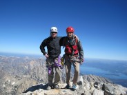 Top of the Grand Teton with Gene Vallee