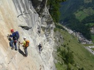 'Wire Guided' above Zermatt