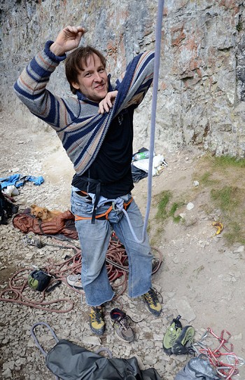 Johnny Dawes - sport climbing, trad climbing, onsight, redpoint; he does it all  © Mick Ryan UKC/UKH