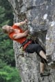 Claire Durant on 'Valley of the Blind' F7c, Lion Rock, Cheddar
