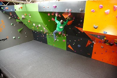 ROKT Comp boulder wall  © ROKT Climbing Gym