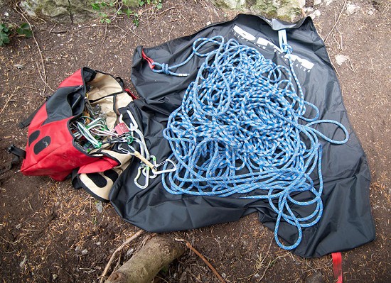 DMM Courier Bag - big enough for everything  © UKClimbing limited