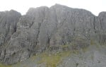 West Section, NE Face of Beinn Lair