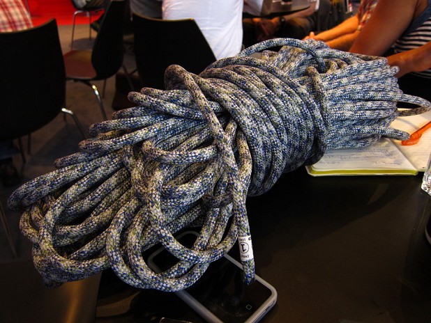The recycled Transformer rope from Mammut  © Dan Bailey