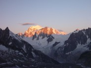 Mont Blanc in the sunrise