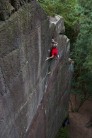 phil dowthwaite on nesscliffes answer to right wall.... Notional trust E5 6b