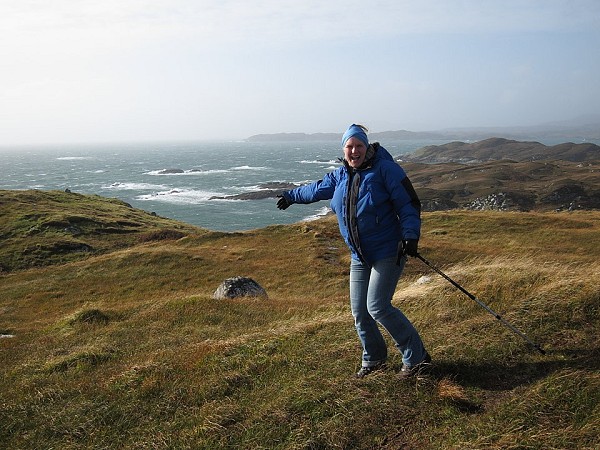 Gets a bit breezy in the Western Isles  © Dan Bailey
