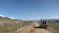 Main Road In Mongolia