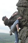 Early evening soloing at windgather rocks