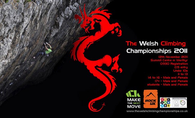 Welsh Climbing Championships: Saturday 12th Nov, Courses, holidays, expeditions, accommodation Premier Post, 4 weeks @ GBP 35pw  © Welsh Climbing Championships
