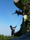 sport climbing at lost valley