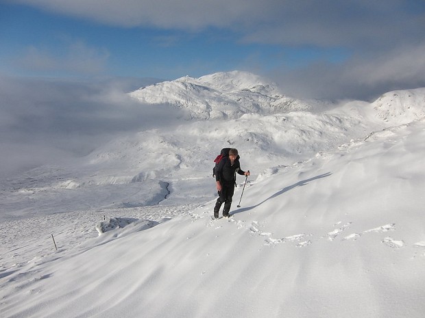 On the visitor centre path up Ben Lawers  © Dan Bailey