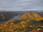 loch hourn, looking east from stob a choire odhair