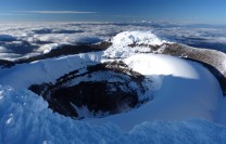 Cotopaxi summit crater.