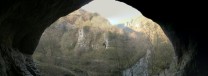 Panoramic View from the back of Dove Holes, Dovedale, Derbyshire.