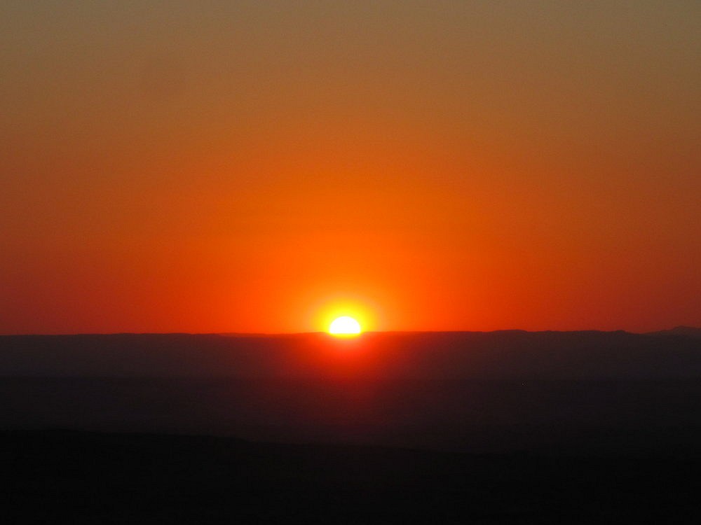 Sunset at Wadi Barwaz, Jordan  © Tig Smith
