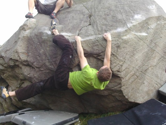 the often overlooked (cos its nails) fear of a slopey planet  © alexmannionclimbing
