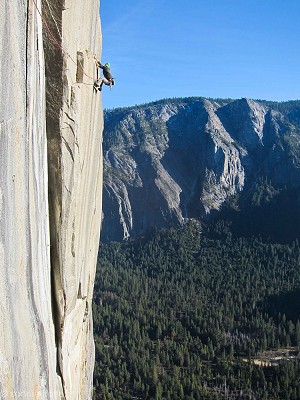 Sonnie Trotter on The Prophet, El Capitan  © Sonnie Trotter Collection