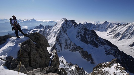 Summit view from Aiguille du Chardonnet  © Paluchi