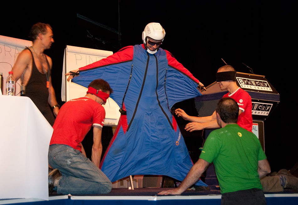Marmot Night - A question of Climbing - Feel the Climber at KMF 2011  © Paul Phillips