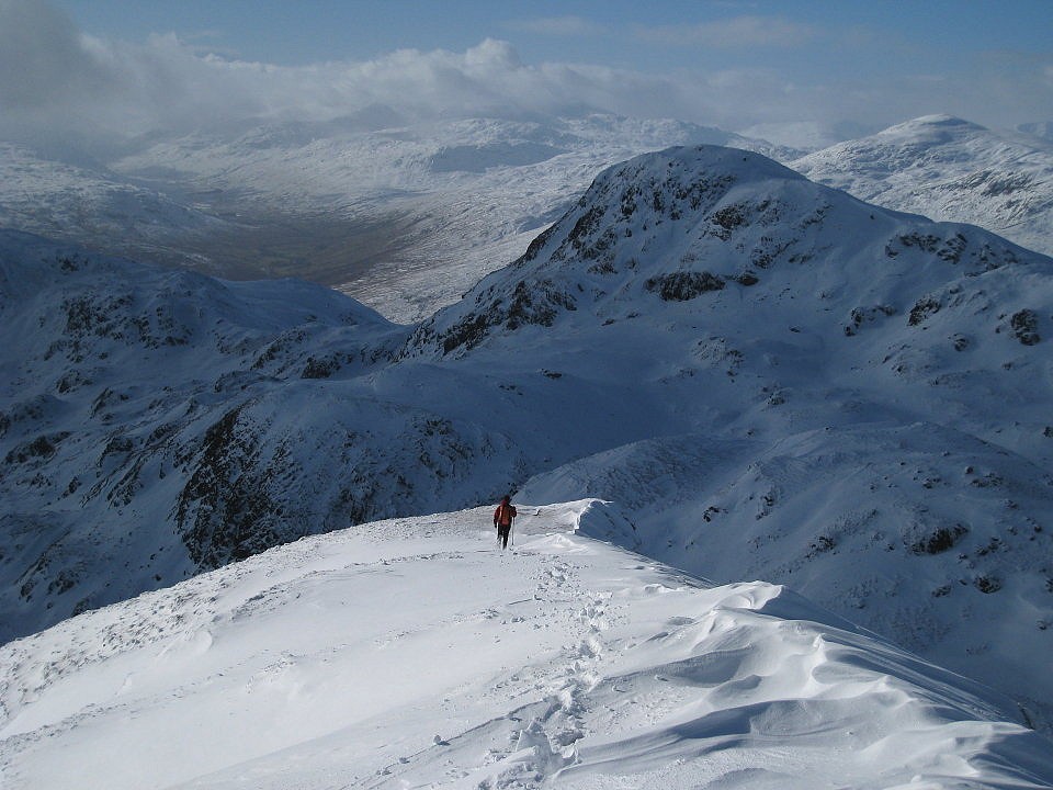 Hit the jackpot with weather and conditions on the Tarmachan Ridge  © Dan Bailey