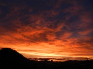 Sunset over Garcilazo, Sucre, Bolivia