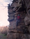 Causey Quarry, Newcastle, Tyne and Wear, Wall Route Three