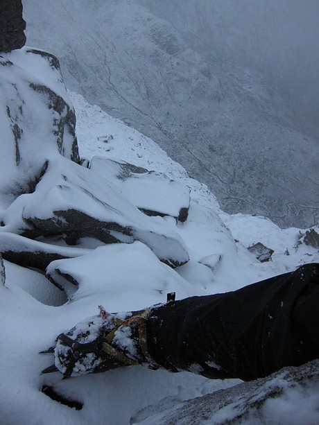 Mountaineering terrain, for which 12-point crampons are ideal  © Dan Bailey