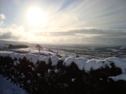 Snow in the Peak district, taken from the Roaches lay-by.