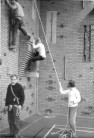 1973 - Cheltenham Mountaineering Club at Tewkesbury School Wall