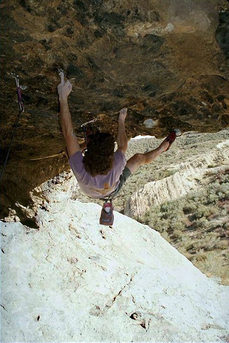 Kevin Thaw - 'Brachiation Dance' first ascent (5.13c) - Southern California   © Kevin Thaw Collection