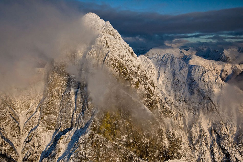 Hozomeen Mountain, North Peak, "Zorro" (West) Face  © John Scurlock