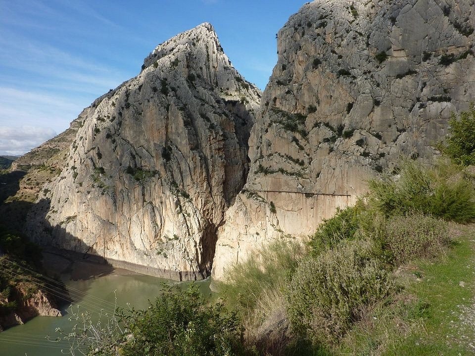 The gorge seen from the El Chorro side.   © Michael Porter