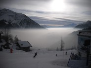 Mist in the Aosta Valley