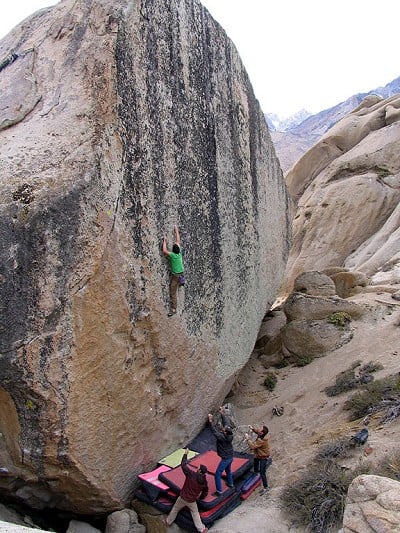 Alex Honnold on Too big to flail  © Wills Young