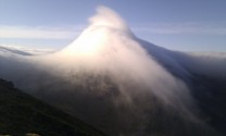 From St Sunday Crag, another amazing cloud formation over Dollywaggon.