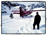 Air taxi to the Ruth Glacier, Denali