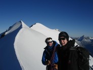 Climb to the summit of Castor, Monte Rosa