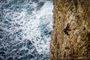 Nika on "Lost Heroes" multipitch sports route in Gozo