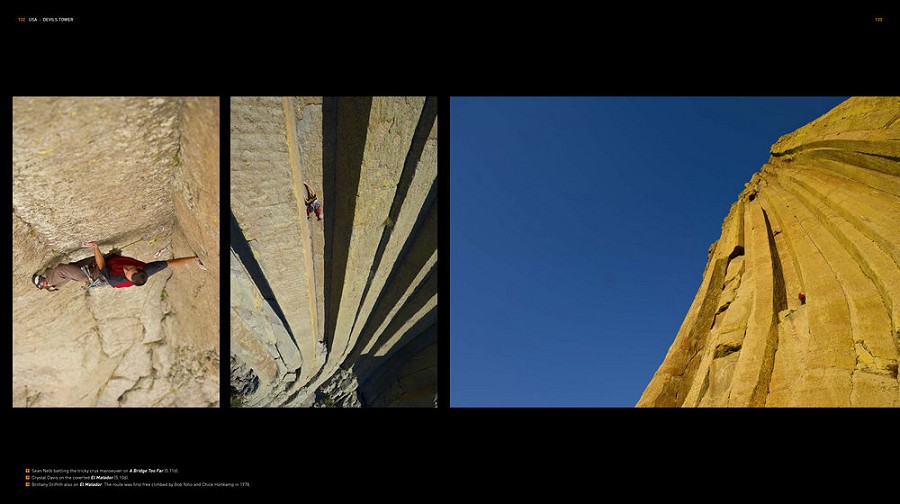 Images of the Devil's Tower from Rock Odyssey  © Simon Carter