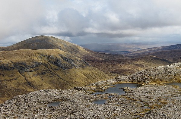 The view east from the Ben More Assynt range - soon to gain a wind farm?  © Dan Bailey