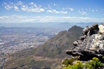 View from Table Mountain, Cape Town, South Afica
