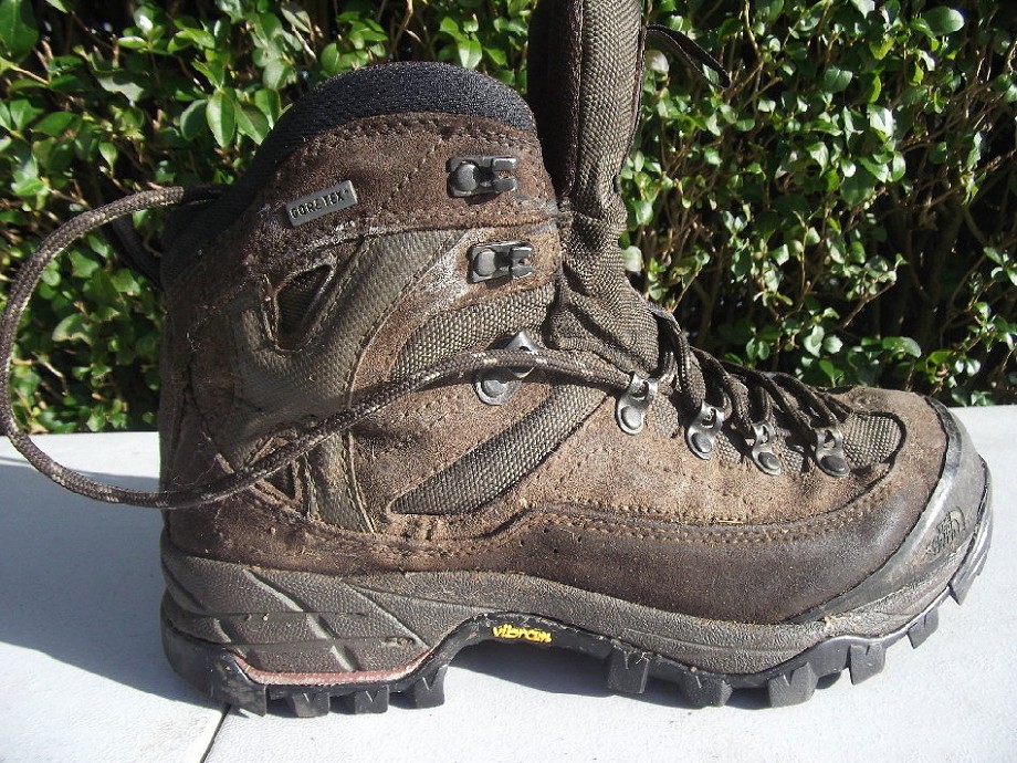 The condition of the Dhaulagiri II GTX boots after 200 miles  © Mike Knipe
