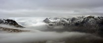 Snowdon view taken from Elidir Fawr