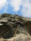 climbing in February - sunny and warm